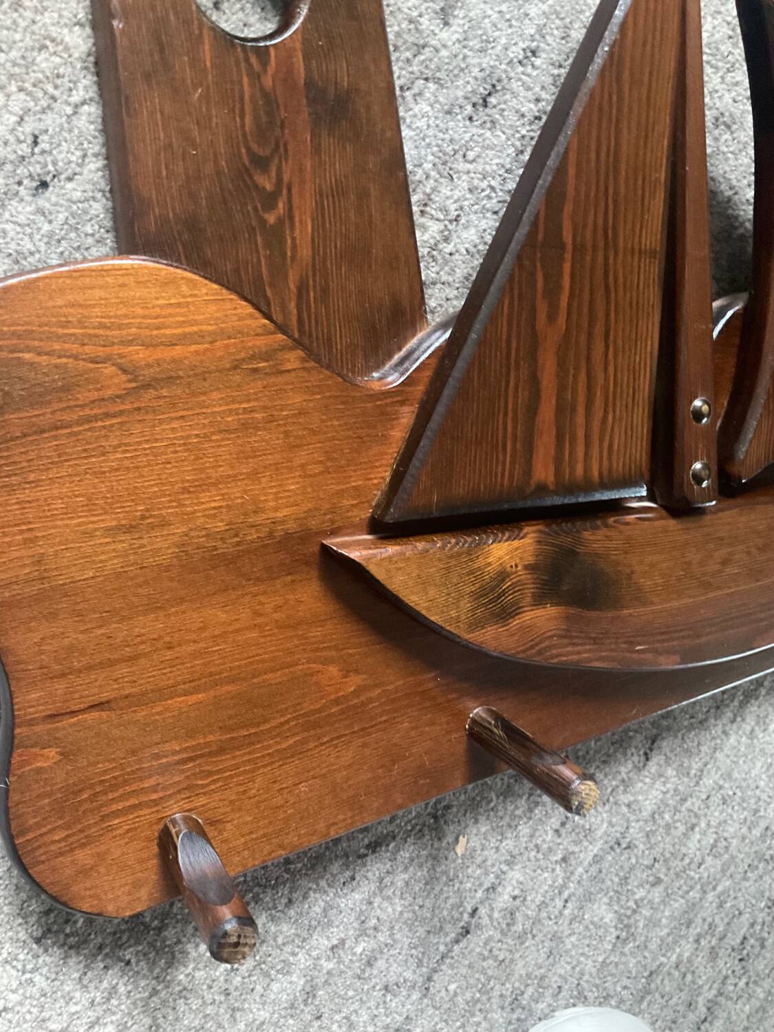 Scandinavian coat rack from the 60s-70s