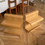 2 bedside tables / table de chevet bois