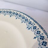 Plate on pedestal compotier of Longwy model Bordeaux 211277