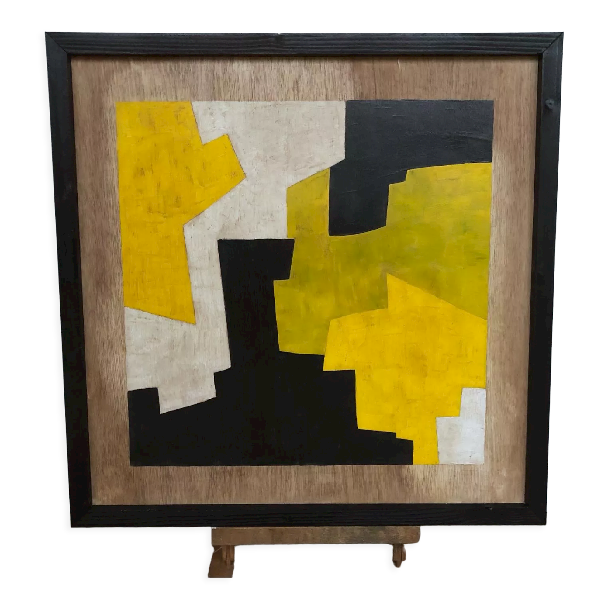 Abstract work square format