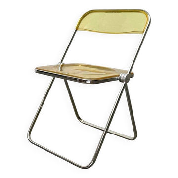 Folding Chair Model Plia Italian Mid-Century Modern Space by Giancarlo Piretti for Castelli, 1960s