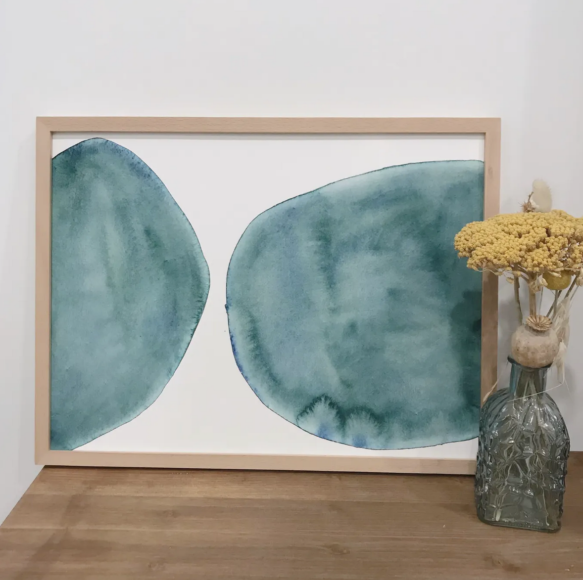 Painting on paper