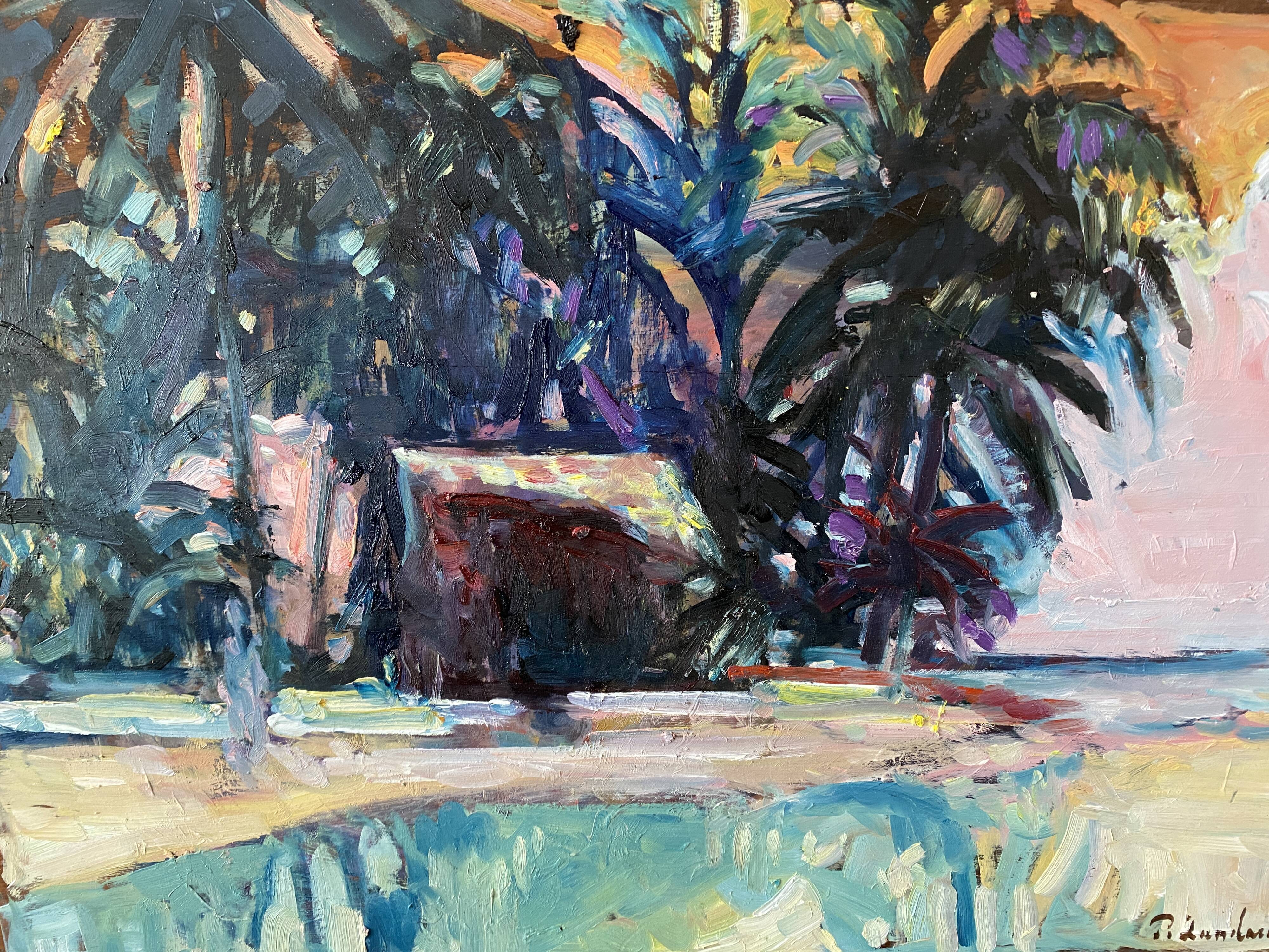 Tahitian landscape Patrice Landauer