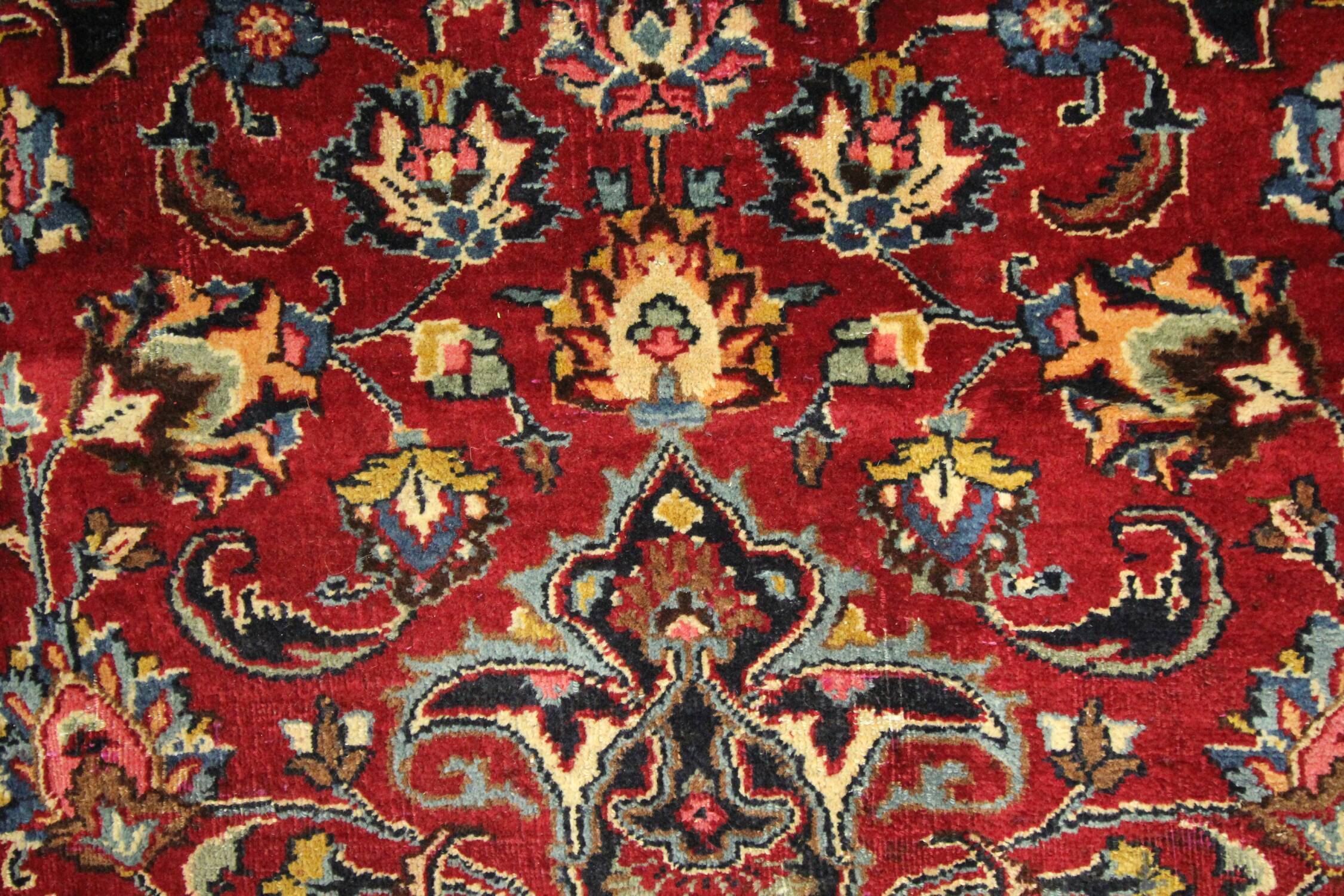 Tapis persan vintage tissé à la main Traditionnel Khorasan Area Rug- 242x343cm