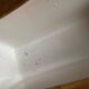Antique terrine dish - ceramic - rectangular - vintage