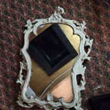 Antique 19th Century Dutch Trumeau Mirror – Rococo Style