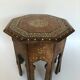 Table a the syrian travel middle east marquetry inlay 19th