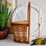 Panier en rotin