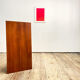 Danish mid-century modern teak writing desk by Arne Vodder, 1960s