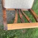 Bench, end of sofa, two-tone wooden end of bed. Old