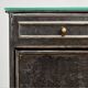 Set Iron And Glass Nightstands, 1900’s