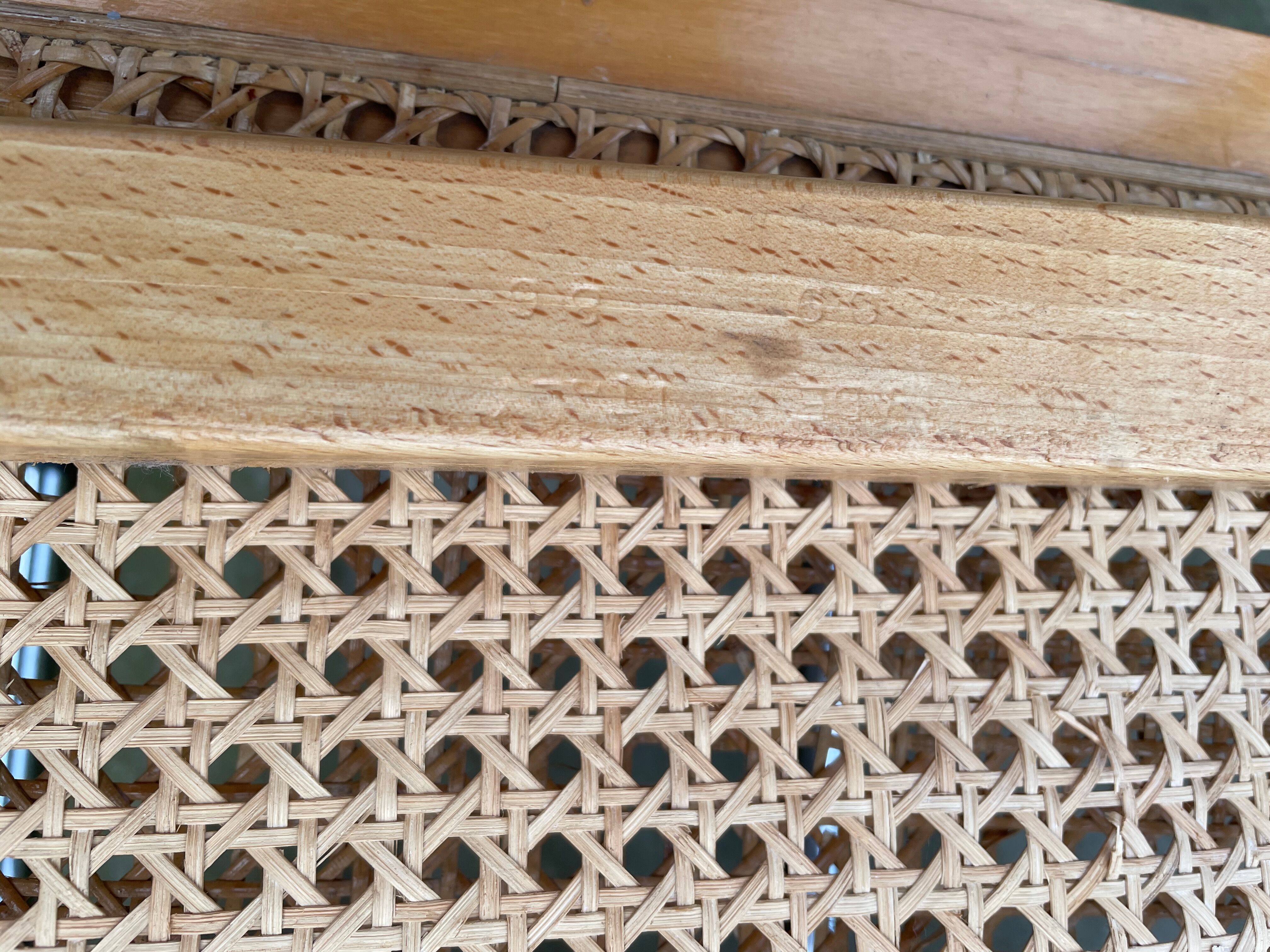 Lot of 4 Chairs Model Cesca designed by Marcel Breuer