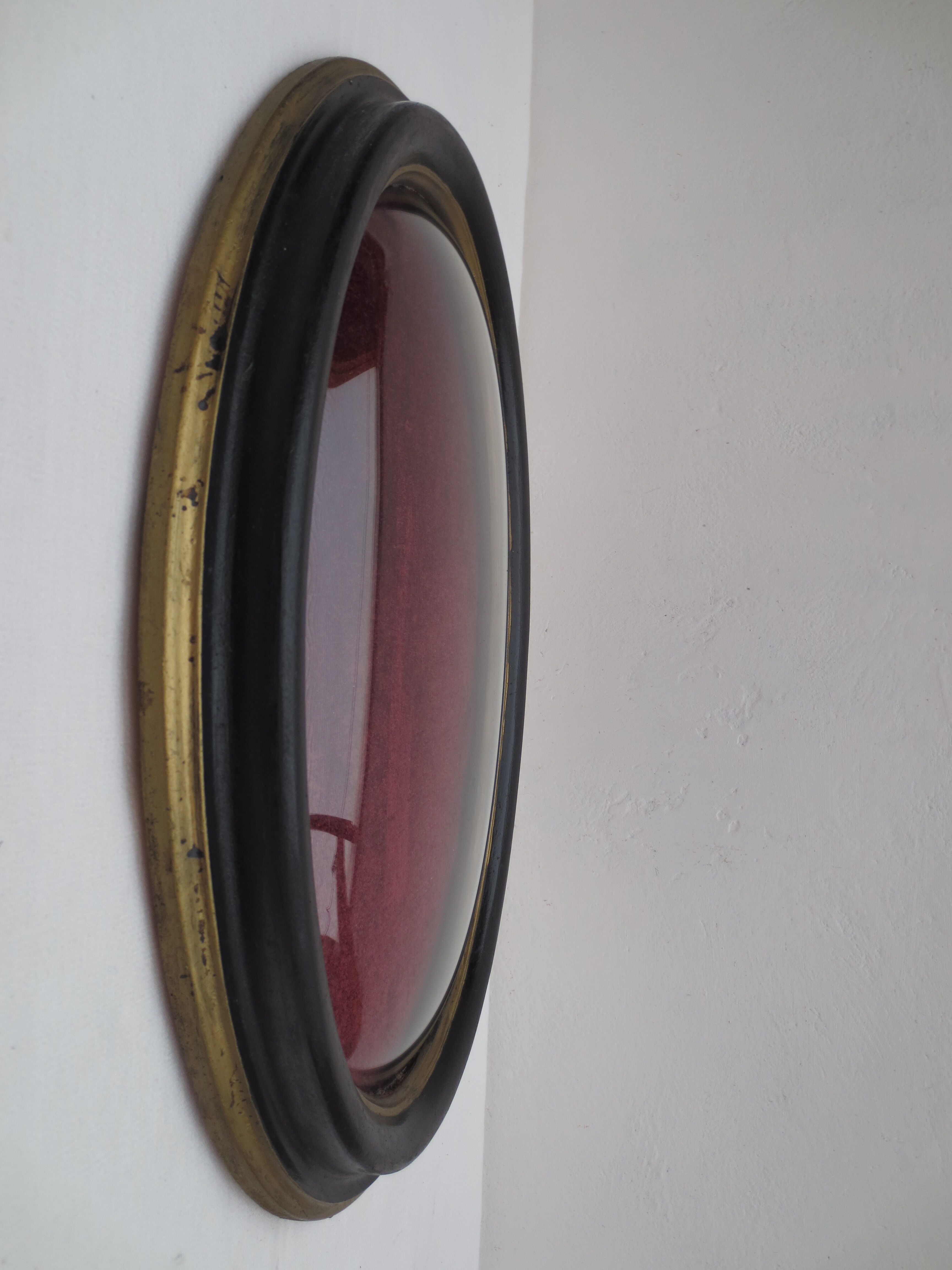 Napoleon III bulging oval frame