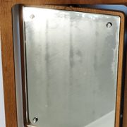 Cintre avec miroir, design danois, années 1980, production : Danemark