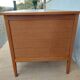 solid wood desk, 1970s