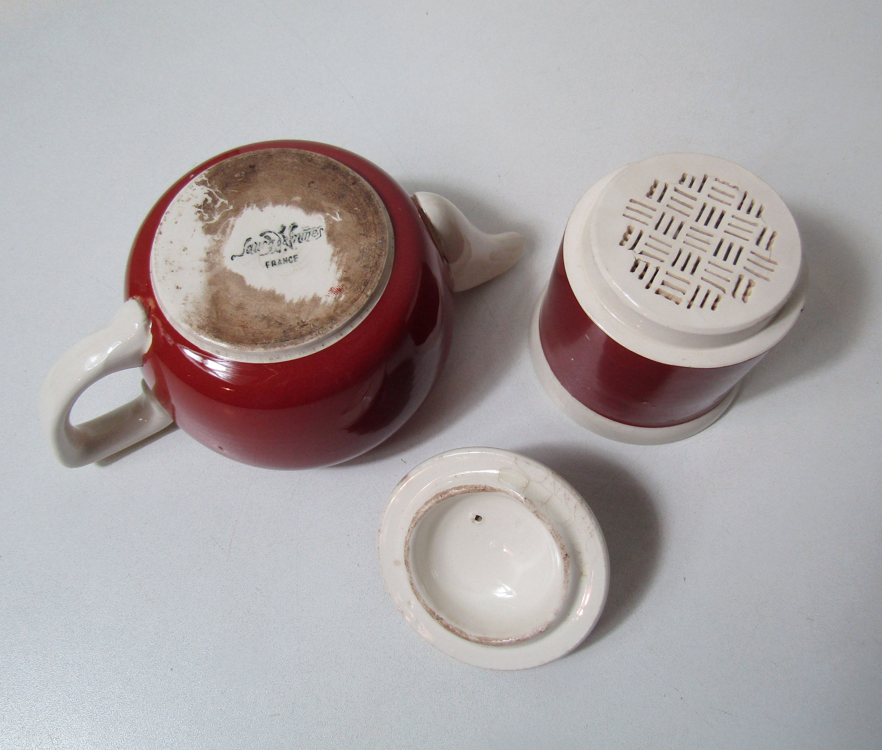 Ancienne cafetière de bistrot Digoin Sarrguemines