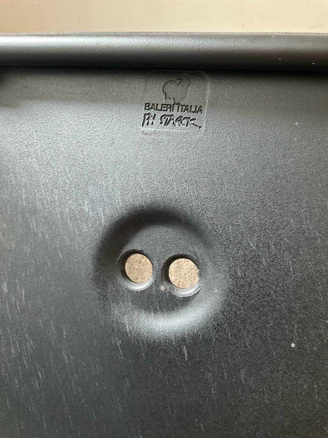 Philippe Starck chair mod. Francesca Spanish for Baleri Italy 80s