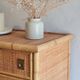 Dal Vera rattan chest of drawers, Italy circa 1970
