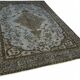 Tapis vintage en laine surteinte sculpté à la main 172 cm x 267 cm