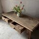 Low farmhouse table