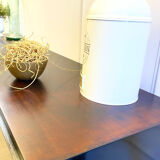 Vintage enfilade design 60s/70s – wood and black lacquer