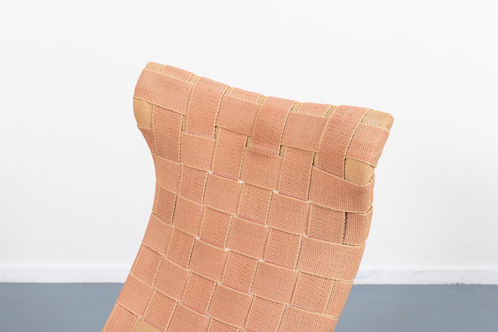 Deck chair 'Patronen' by Gustav Axel Berg 1940s Sweden