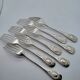 Alfenide Silver Plated Table Forks Set of 7