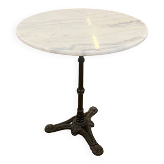 Table bistrot en marbre