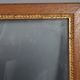 Old frame oak gilded stucco wood + glass 37.5x30 foliage 33x25.9 cm sb