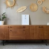 Vintage Scandinavian teak sideboard from the 60s