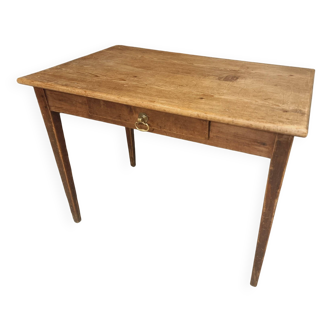 Table antique table de cuisine table d'appoint bureau 63 x 100 cm