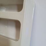 Prisunic plastic wall shelves