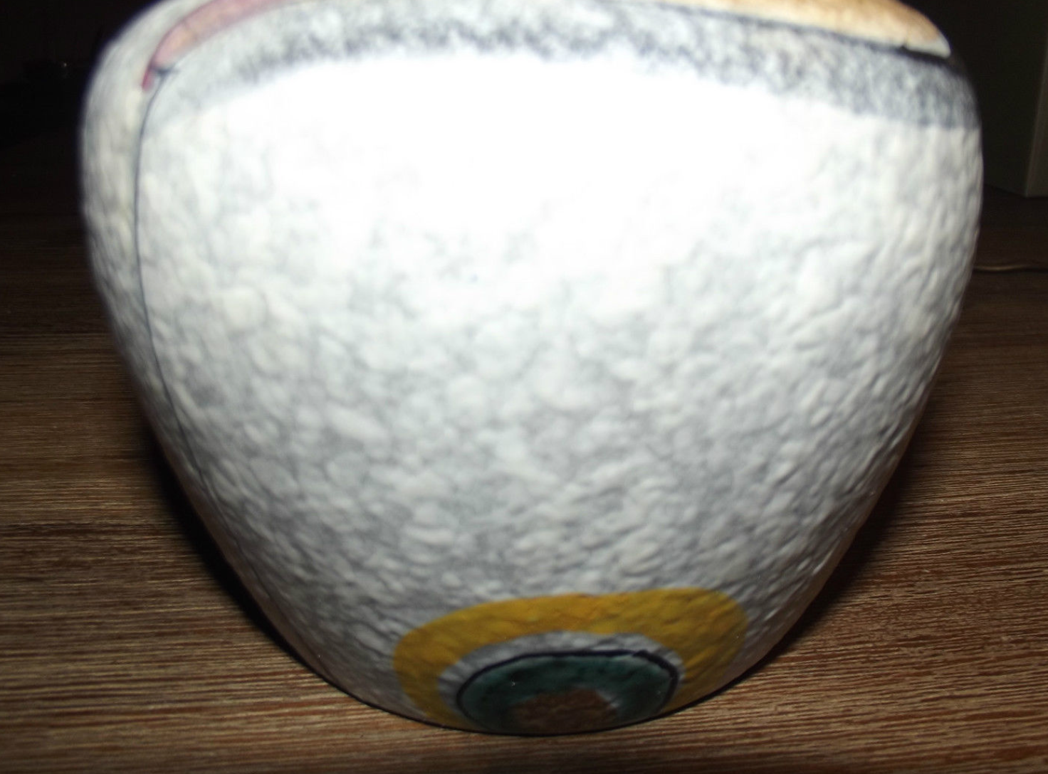 Ceramic ashtray decor abstract Vallauris 1950's