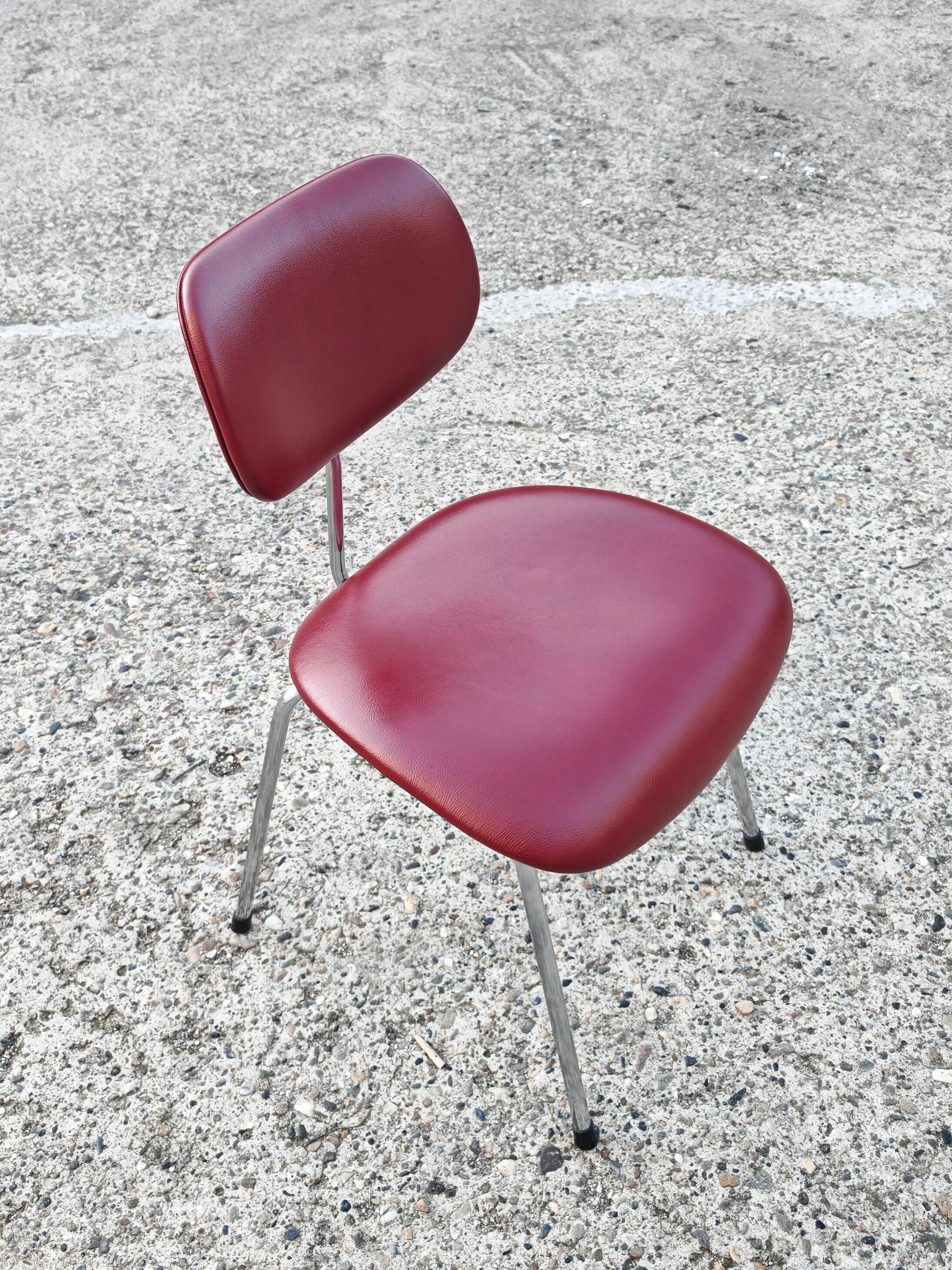 Mid Century leather chair by Egon Eiermann for Wilde & Spieth