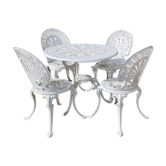 Cast iron garden furniture