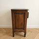 Table de chevet ancienne en bois massif