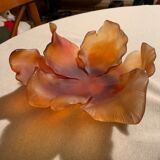 Daum Amber Tulip Cup