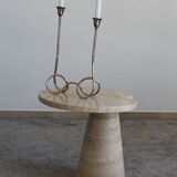 Candlestick in sheffield 2 candles, Italy 70s