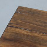 Vintage Rustic Brutalist Coffee Table