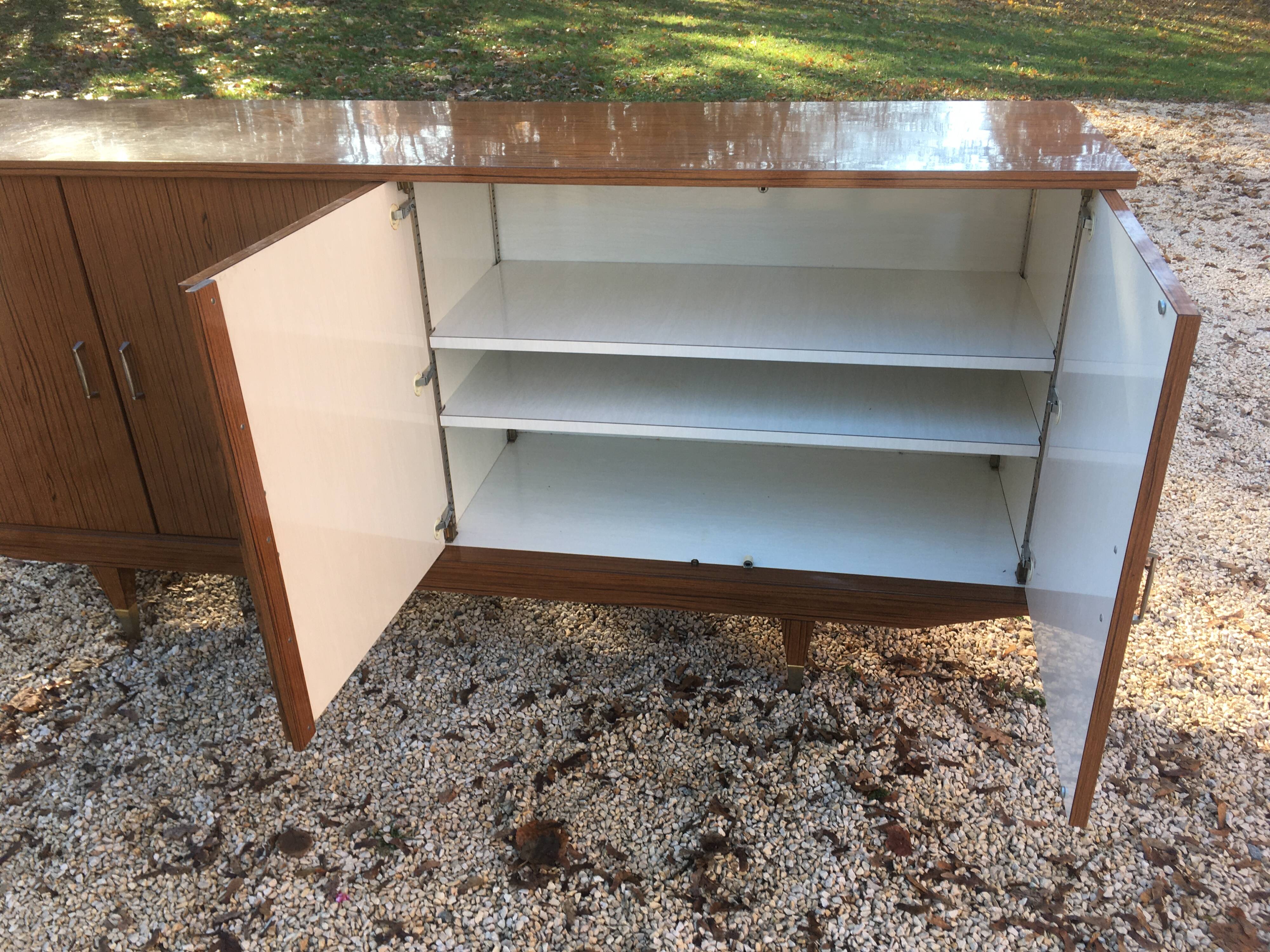 Vintage Scandinavian buffet sideboard