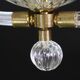 Amazing Art Decò Murano Glass Pendant Chandelier by Ercole Barovier, 1940s