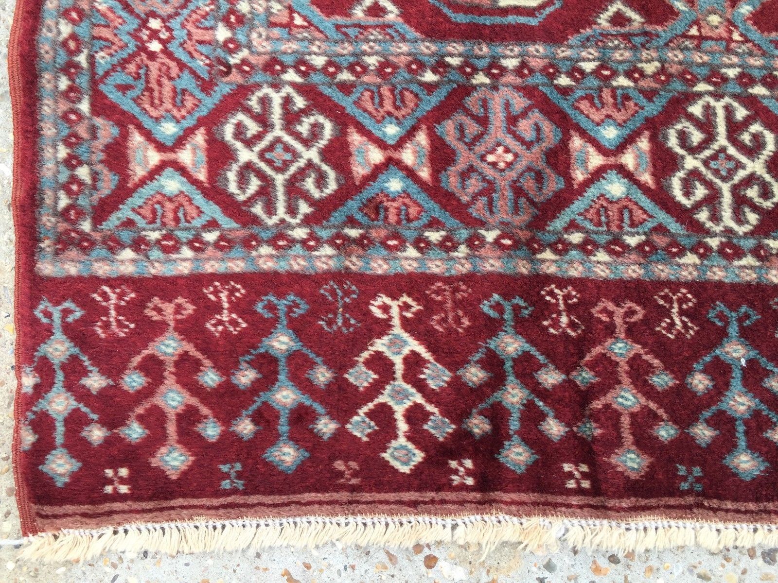 Turkish double sided Rug vegetable dye 175x132cm