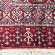 Turkish double sided Rug vegetable dye 175x132cm