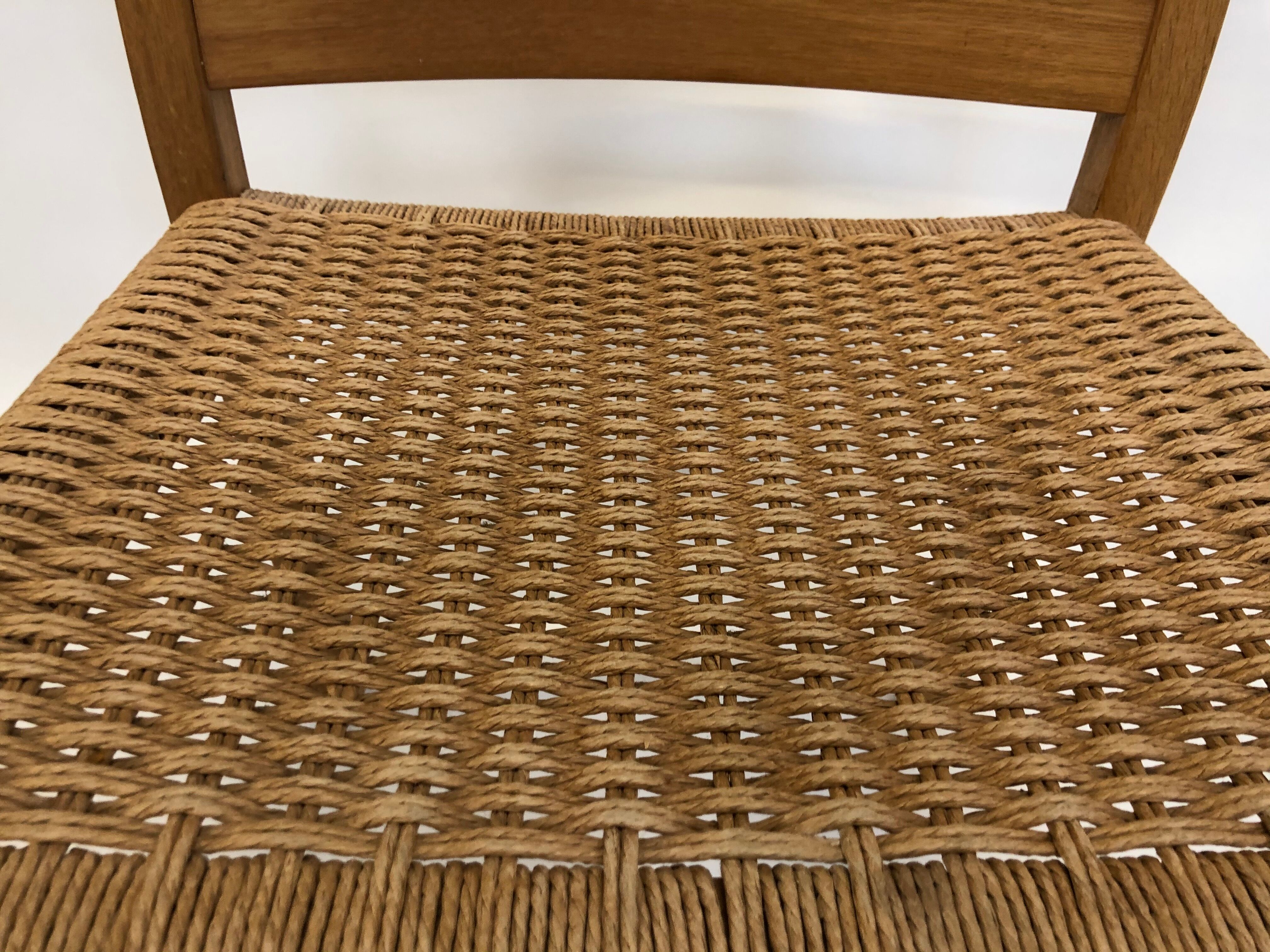 Vintage chair JL Muller M-belfabrik model No. 408 design 1960 Denmark