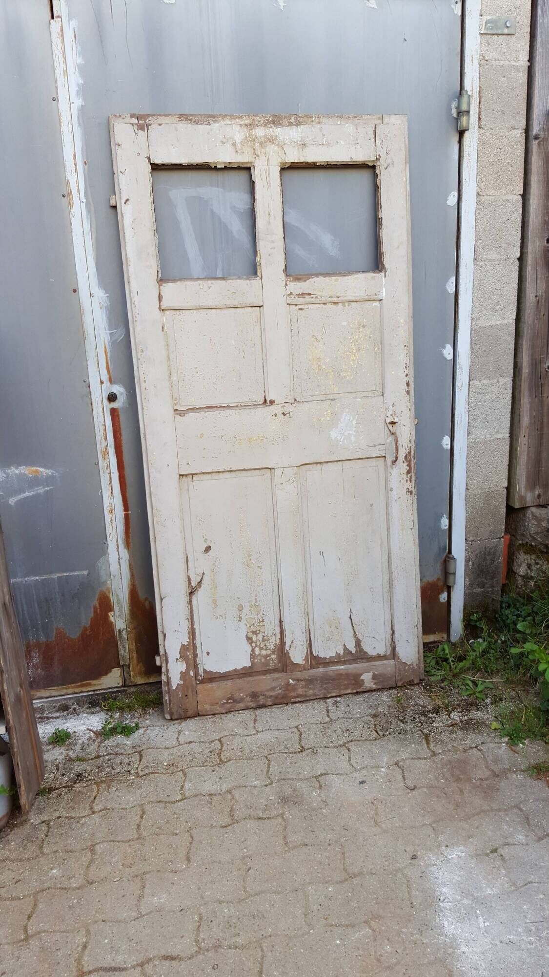 18th century glass door patina and original fittings