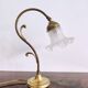Table lamp in brass art deco tulip 1930
