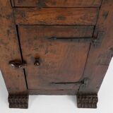 Rare French 16th century oak cabinet with beautiful patina