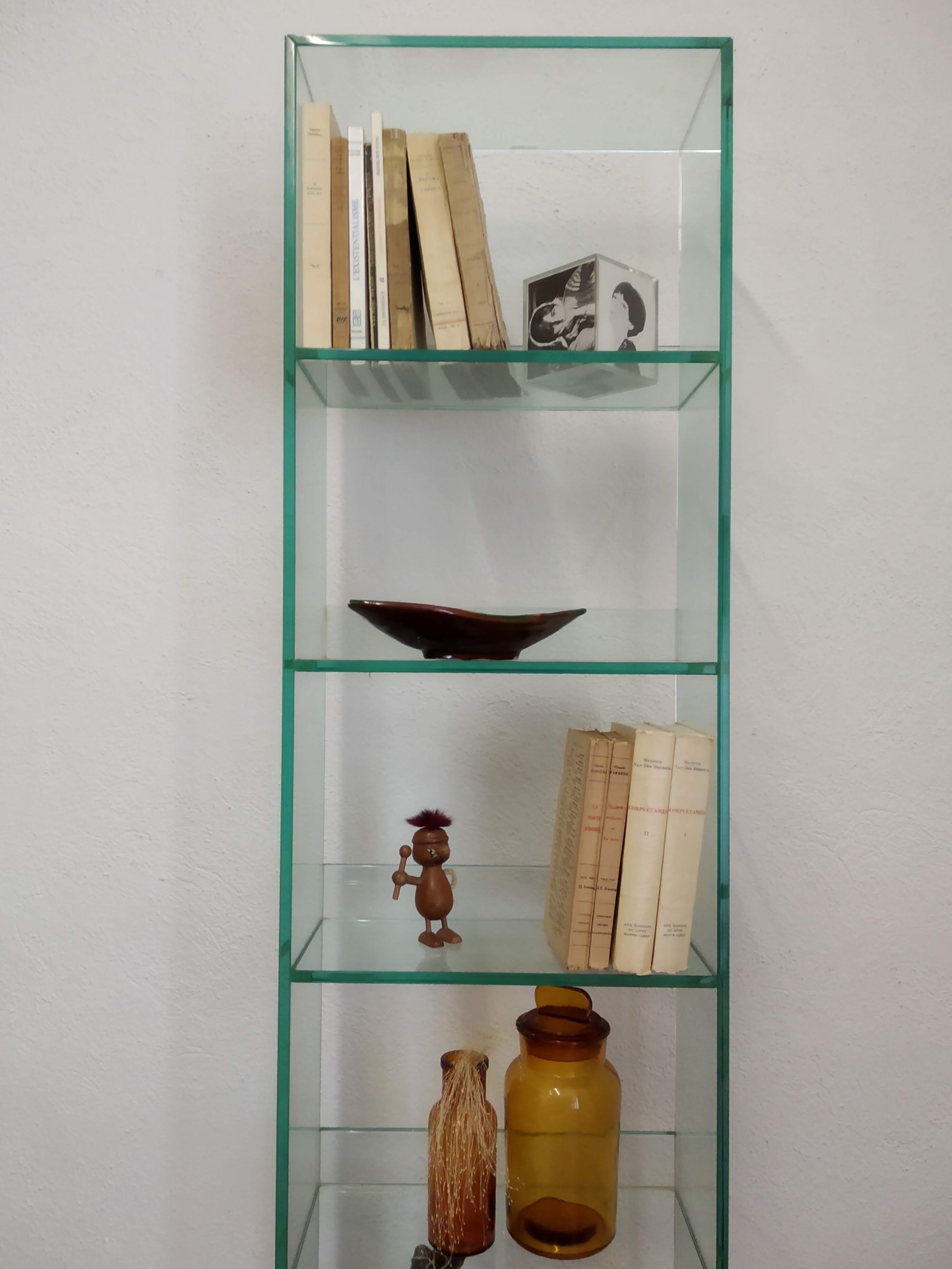 Marais International glass bookcase