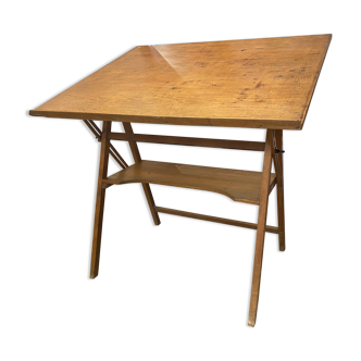 Wooden architect table 30s