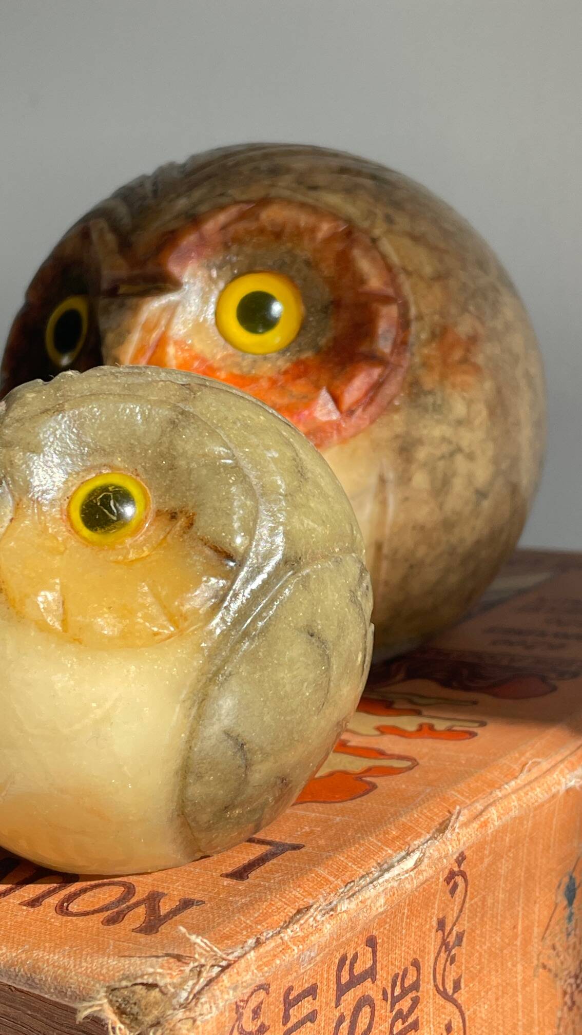 SERRE-LIVRES en Marbre VINTAGE